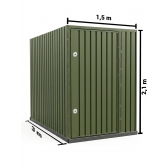 Containner para obra 3m x 1,5m